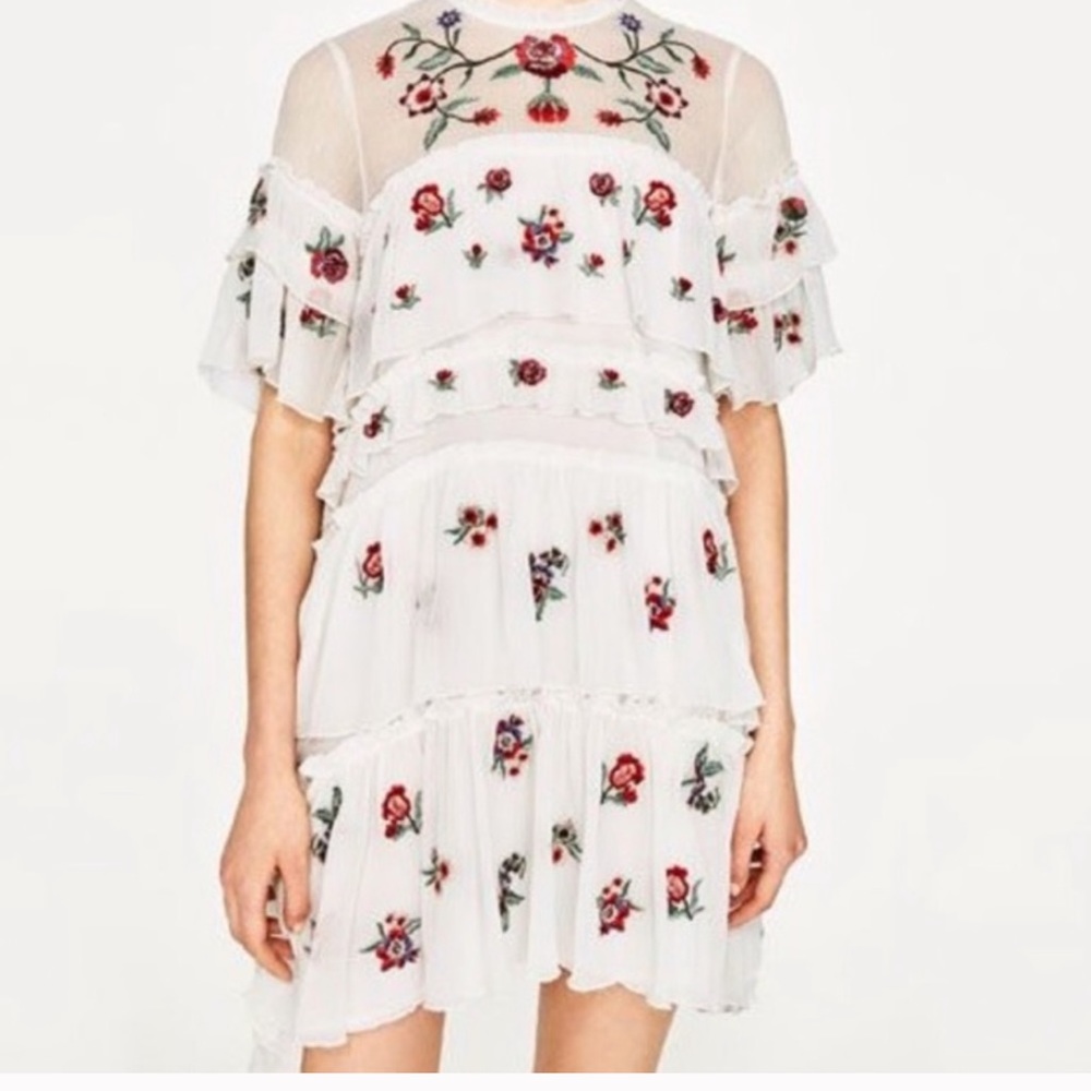 Summer floral dress